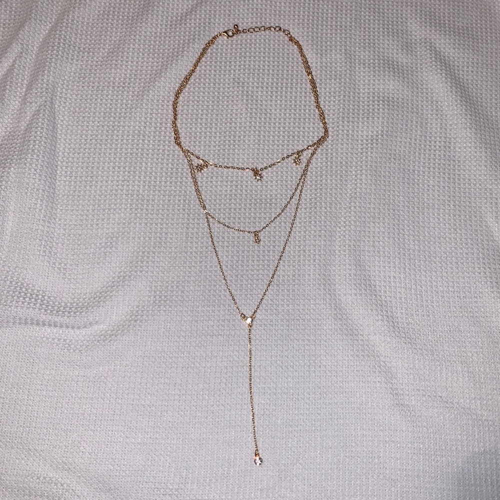 Brand new, boutique 3 layered necklace